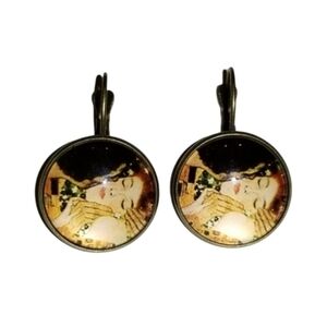 Handcrafted The Kiss Earrings